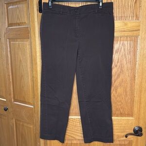 Studio Works Straight Leg Trousers, Brown, Size 14
98% Cotton
2% Spandex